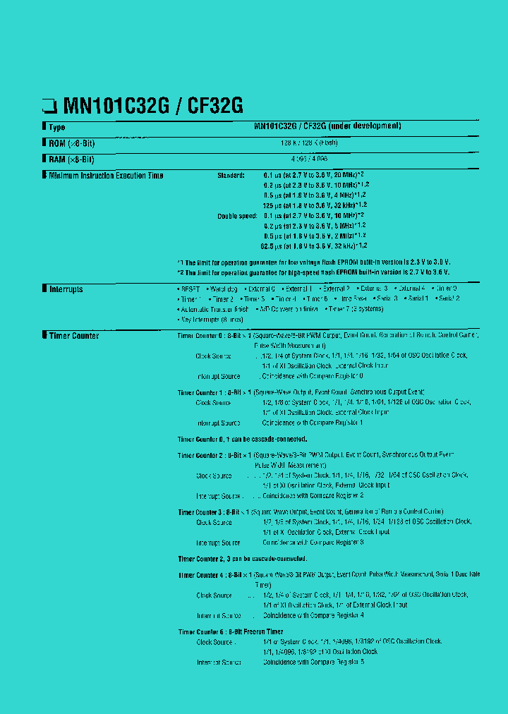 MN101C32G_11755.PDF Datasheet