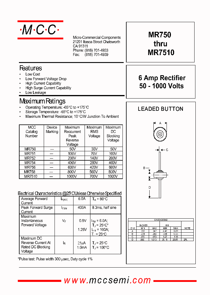 MR752_184373.PDF Datasheet