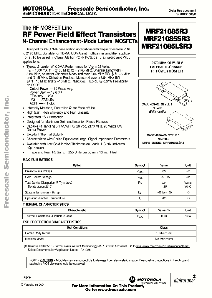 MRF21085_173332.PDF Datasheet