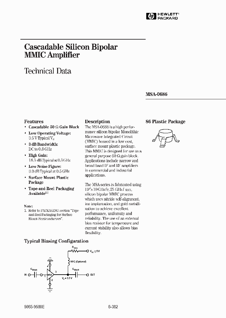 MSA-0686_32807.PDF Datasheet