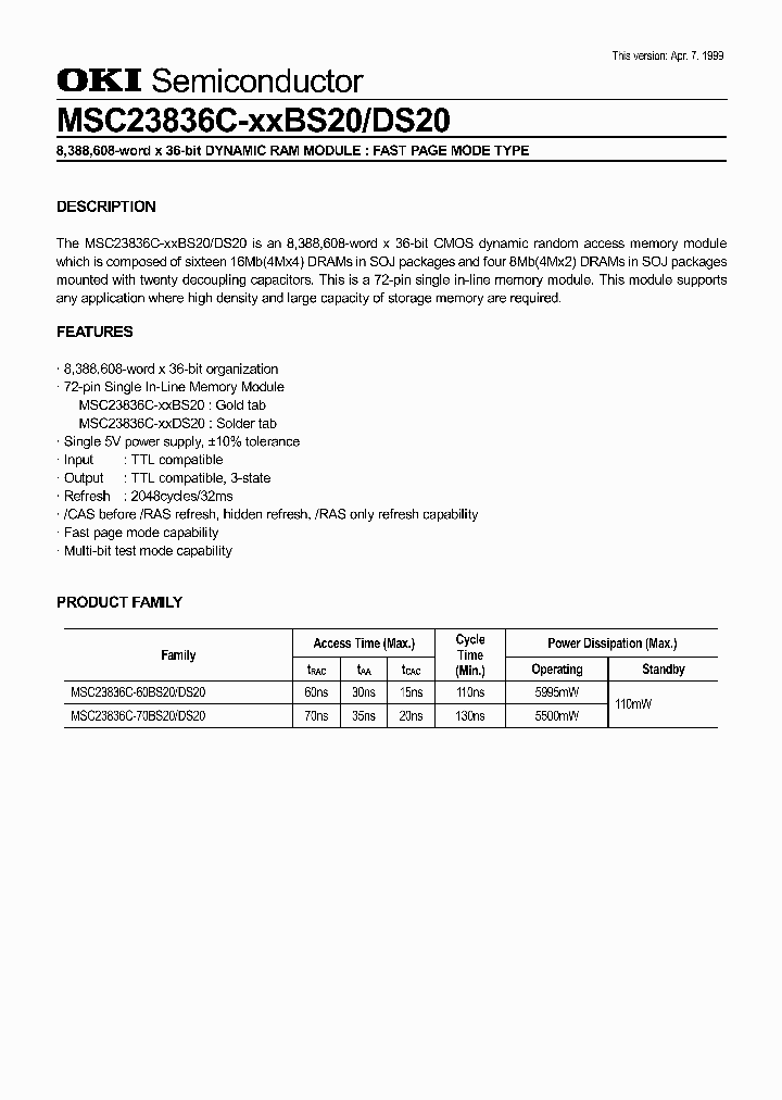 MSC23836C_46835.PDF Datasheet