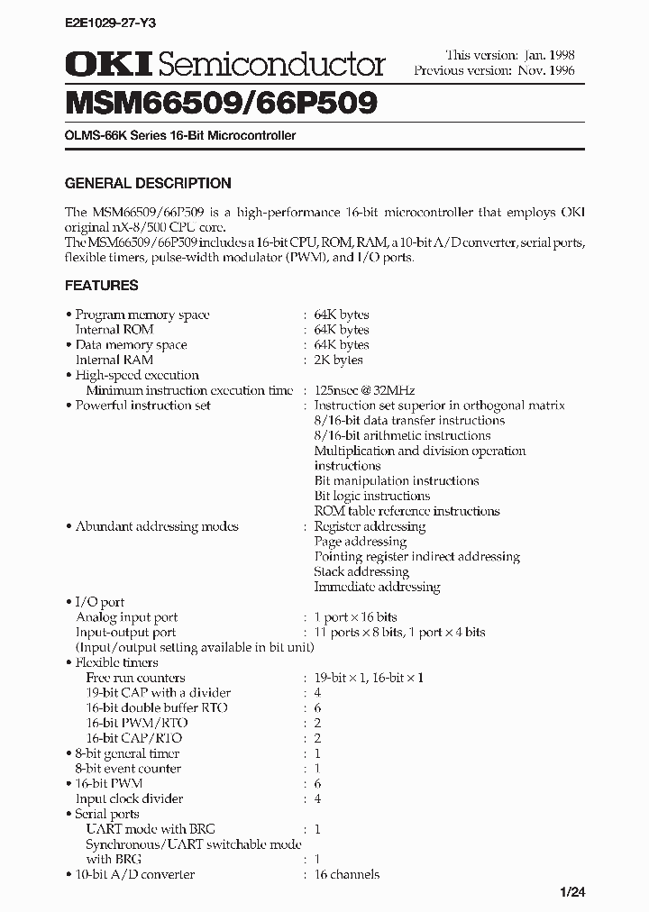MSM66509_32914.PDF Datasheet