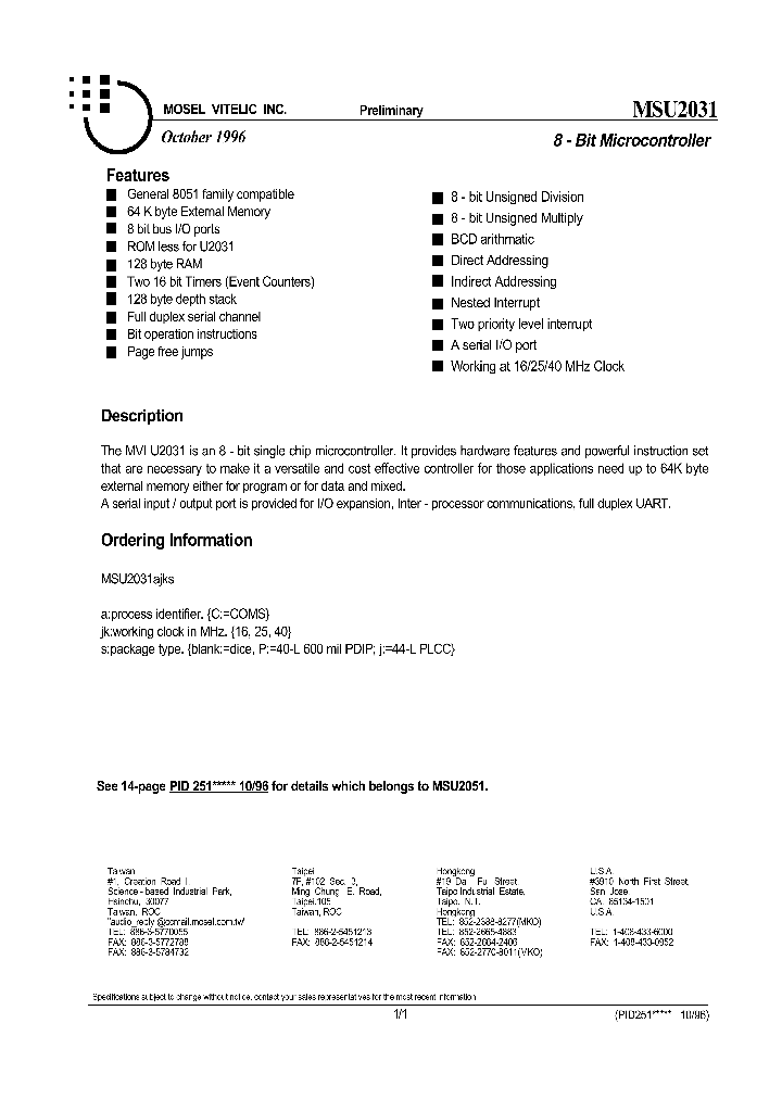 MSU2031_62238.PDF Datasheet