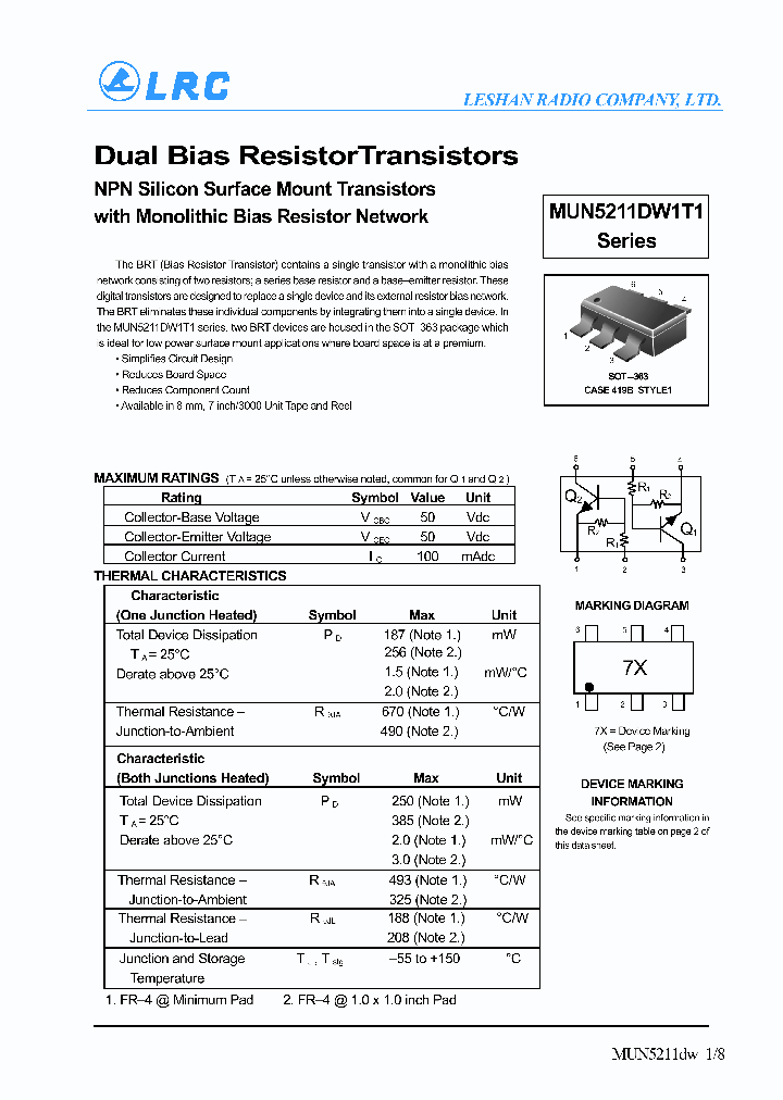 MUN5236DW1T1_149989.PDF Datasheet