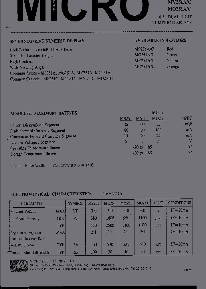 MY251A_42029.PDF Datasheet