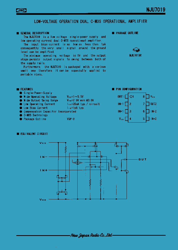 NJU7019_154034.PDF Datasheet