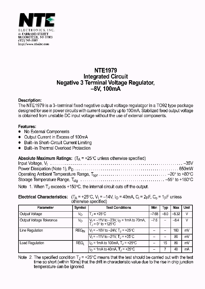 NTE1979_69818.PDF Datasheet