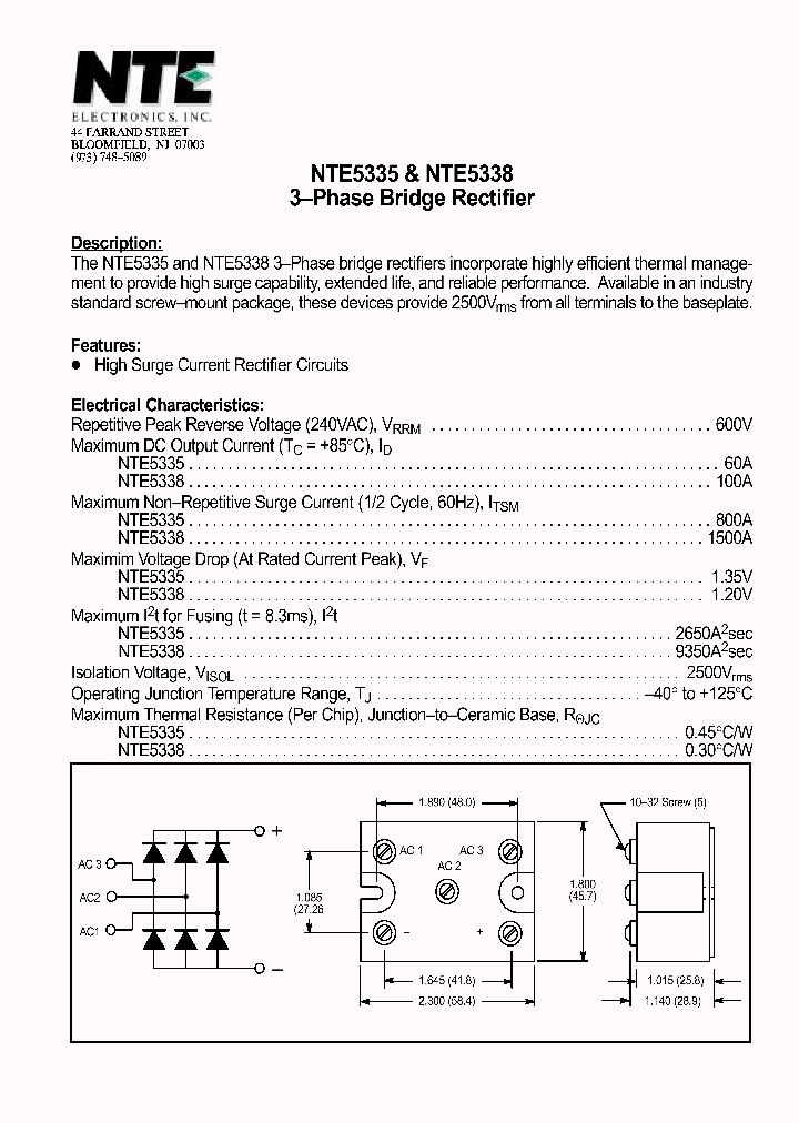 NTE5335_69993.PDF Datasheet