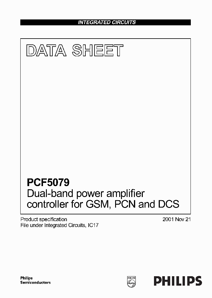 PCF5079_13145.PDF Datasheet