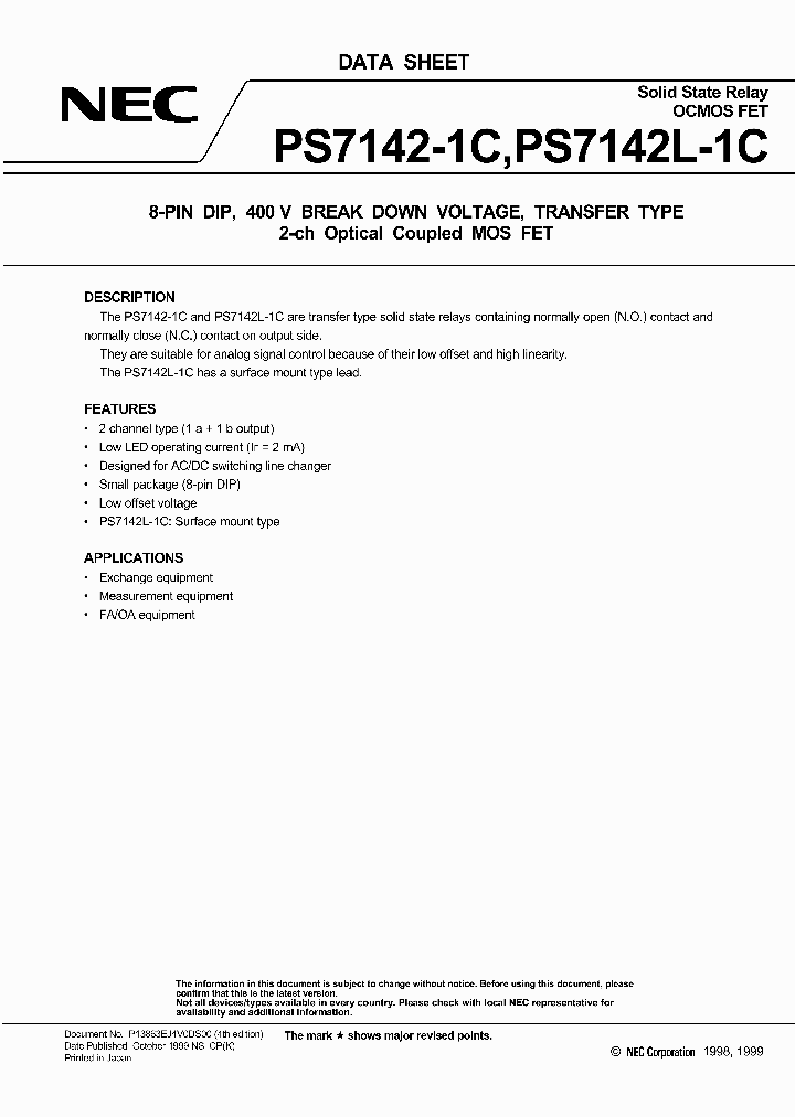 PS7142-1C_7178.PDF Datasheet