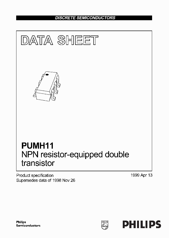 PUMH11_59355.PDF Datasheet