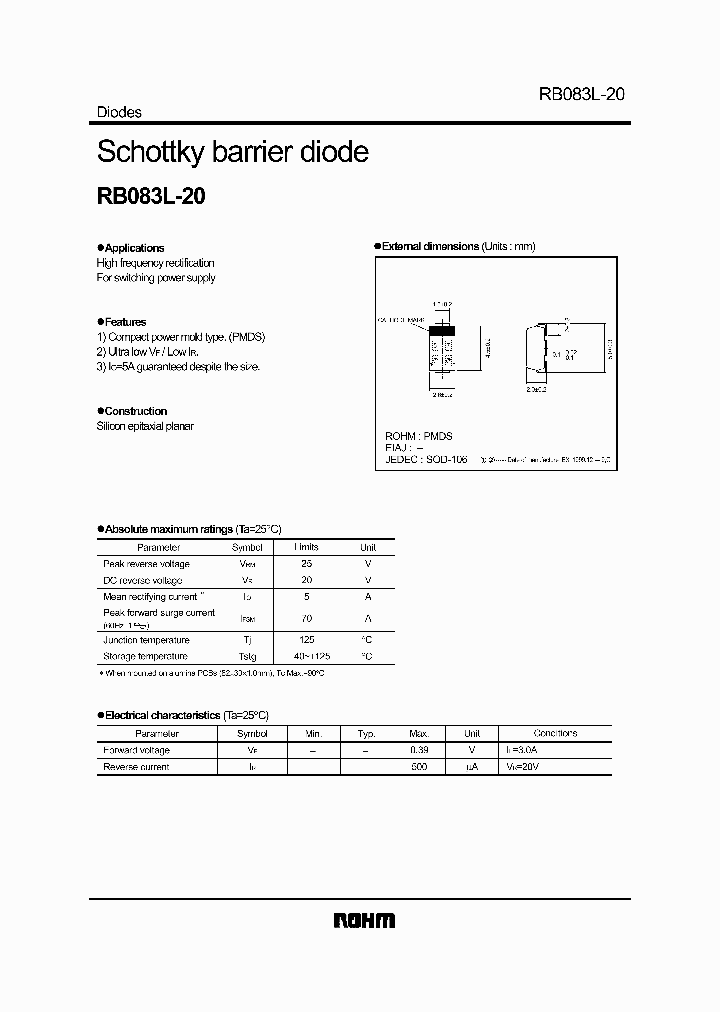 RB083L-20_143478.PDF Datasheet