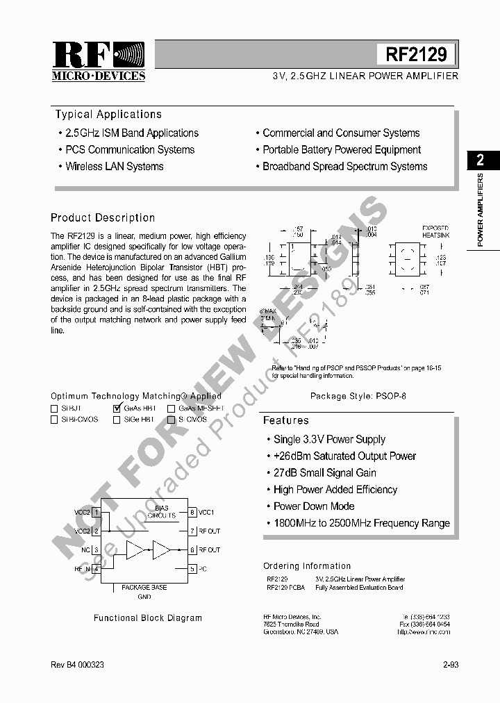 RF2129_169115.PDF Datasheet