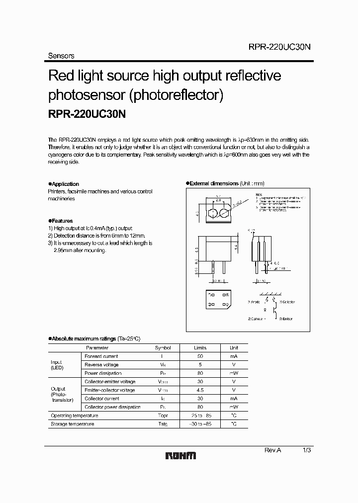 RPR-220UC30N_60761.PDF Datasheet