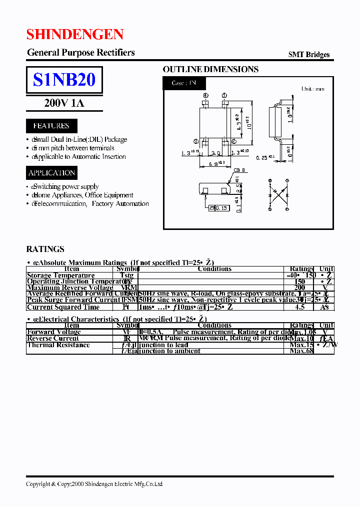 S1NB20_167395.PDF Datasheet