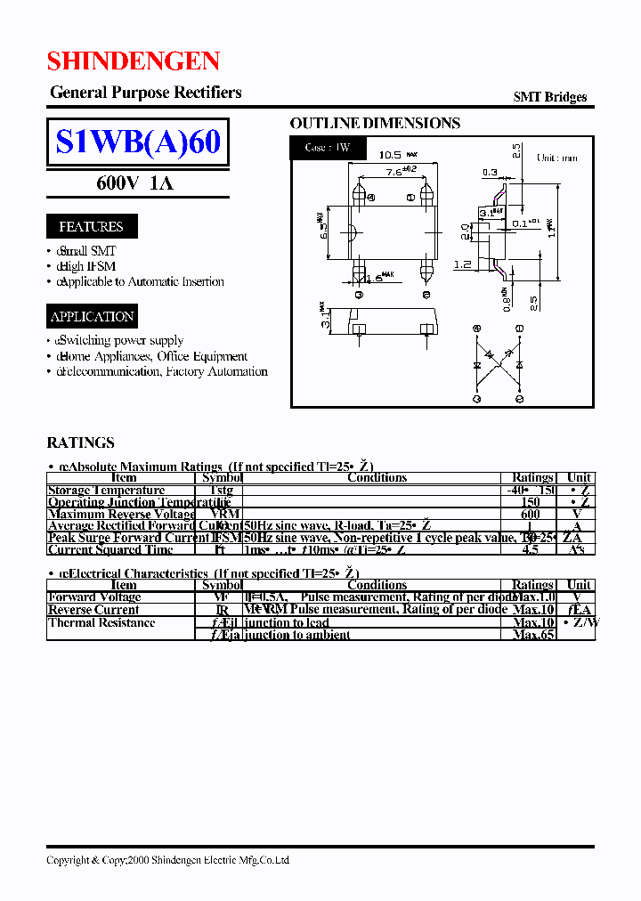 S1WB60_52967.PDF Datasheet