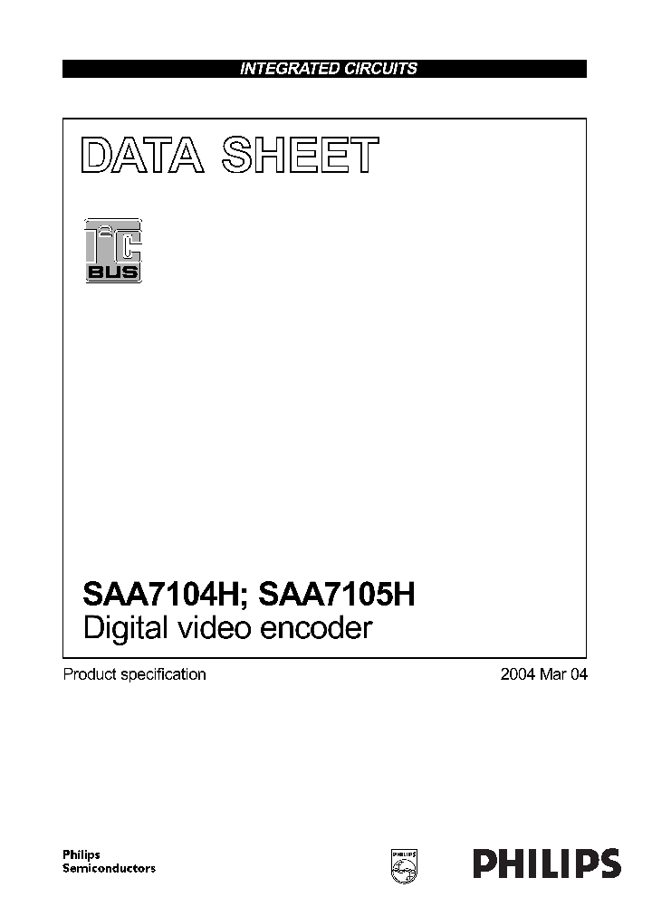 SAA7105H_195391.PDF Datasheet