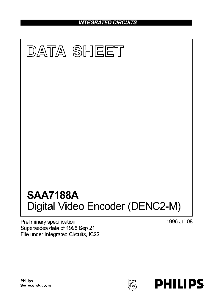 SAA7188_100711.PDF Datasheet