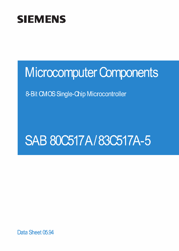 SAB80C517A_4706.PDF Datasheet