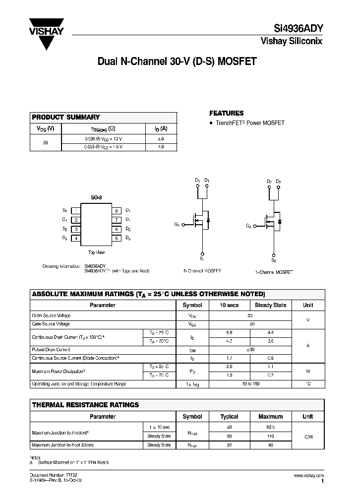 SI4936_103047.PDF Datasheet