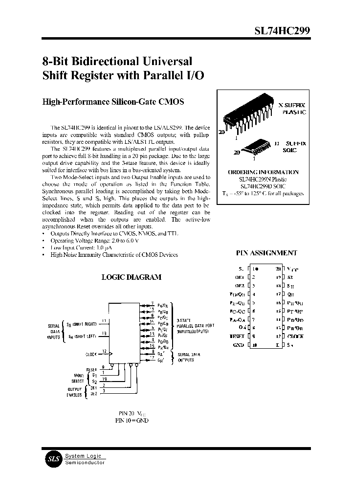SL74HC299N_194381.PDF Datasheet