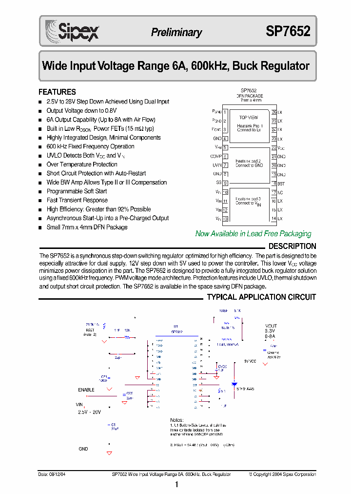 SP7652_193307.PDF Datasheet
