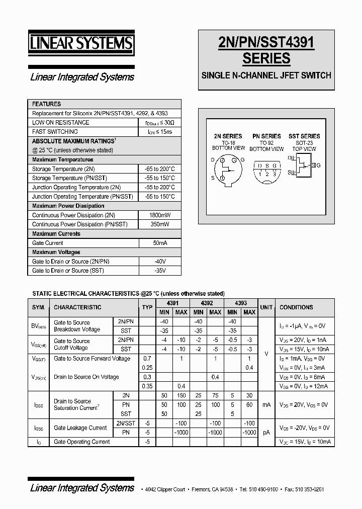 SST4392_77568.PDF Datasheet