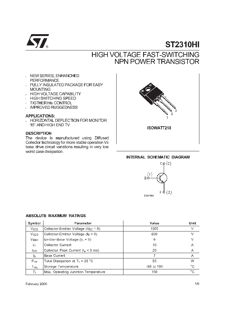 ST2310HI_76290.PDF Datasheet