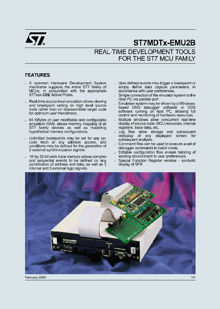 ST7MDT2-EMU2B_77265.PDF Datasheet