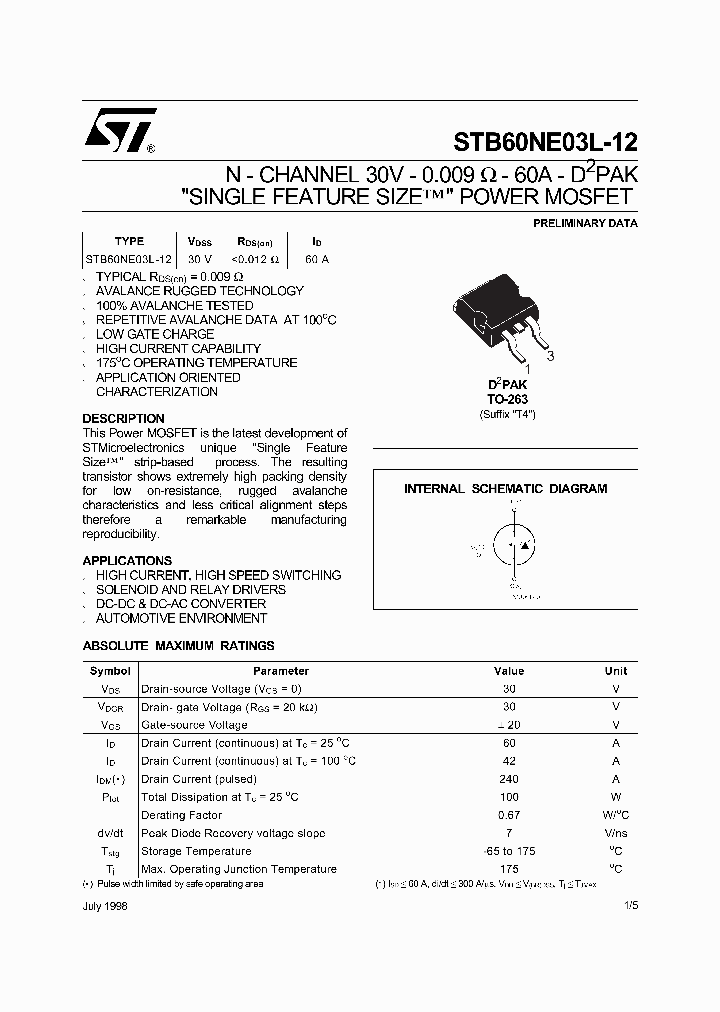 STB60NE03L-12_77464.PDF Datasheet