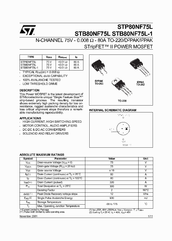 STB80NF75L_71663.PDF Datasheet