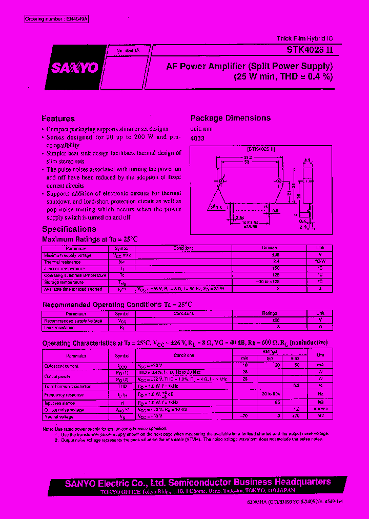 STK4026_108527.PDF Datasheet