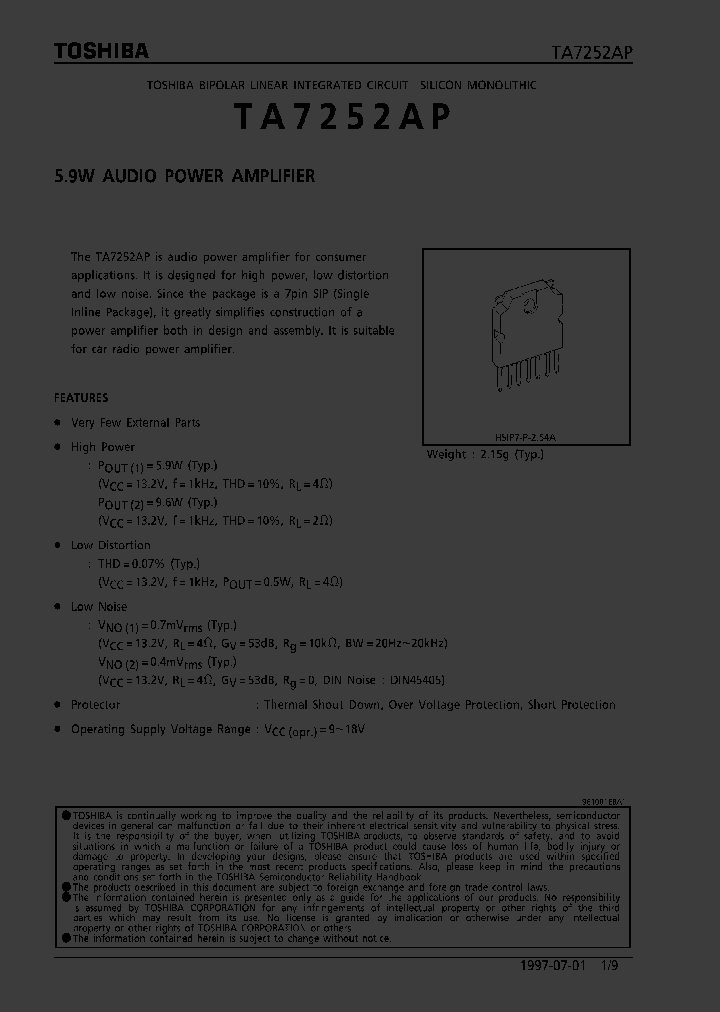 TA7252_72288.PDF Datasheet