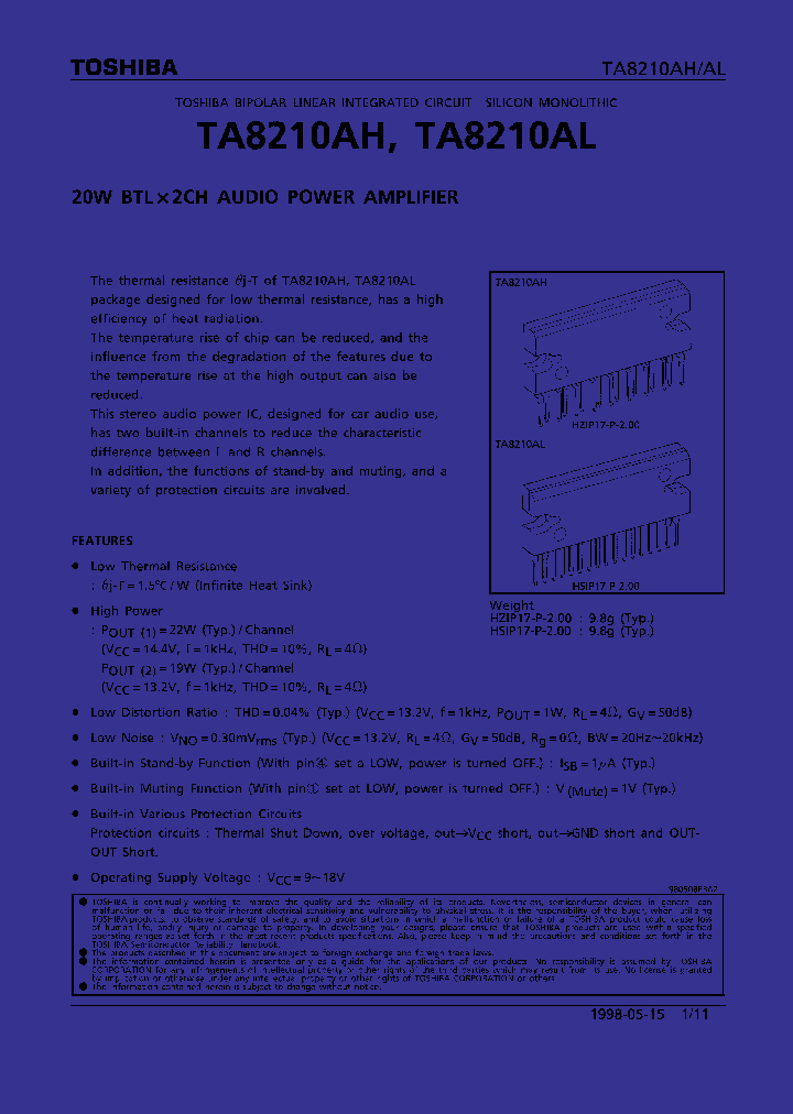 TA8210_133720.PDF Datasheet