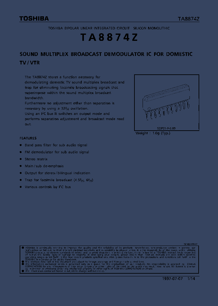 TA8874Z_42960.PDF Datasheet