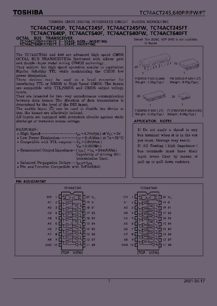 TC74ACT245FT_100211.PDF Datasheet