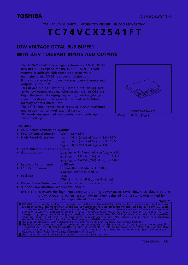 TC74VCX2541FT_36830.PDF Datasheet