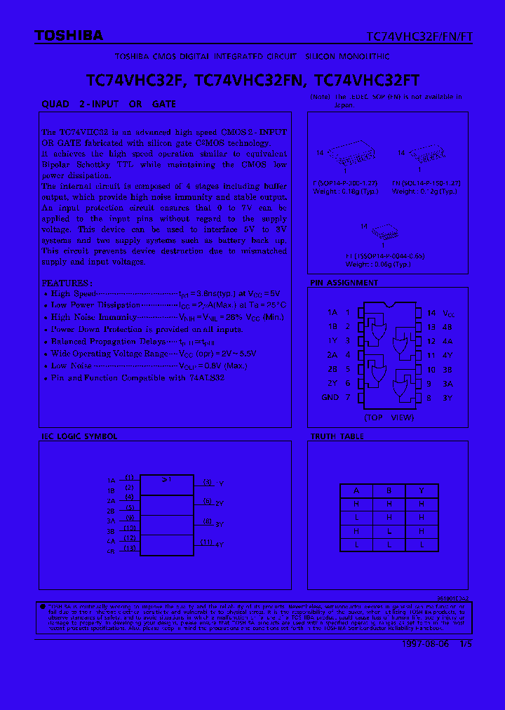 TC74VHC32_20021.PDF Datasheet