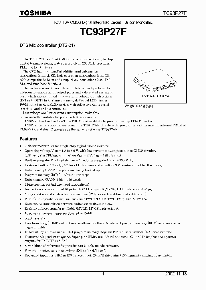 TC93P27F_70895.PDF Datasheet