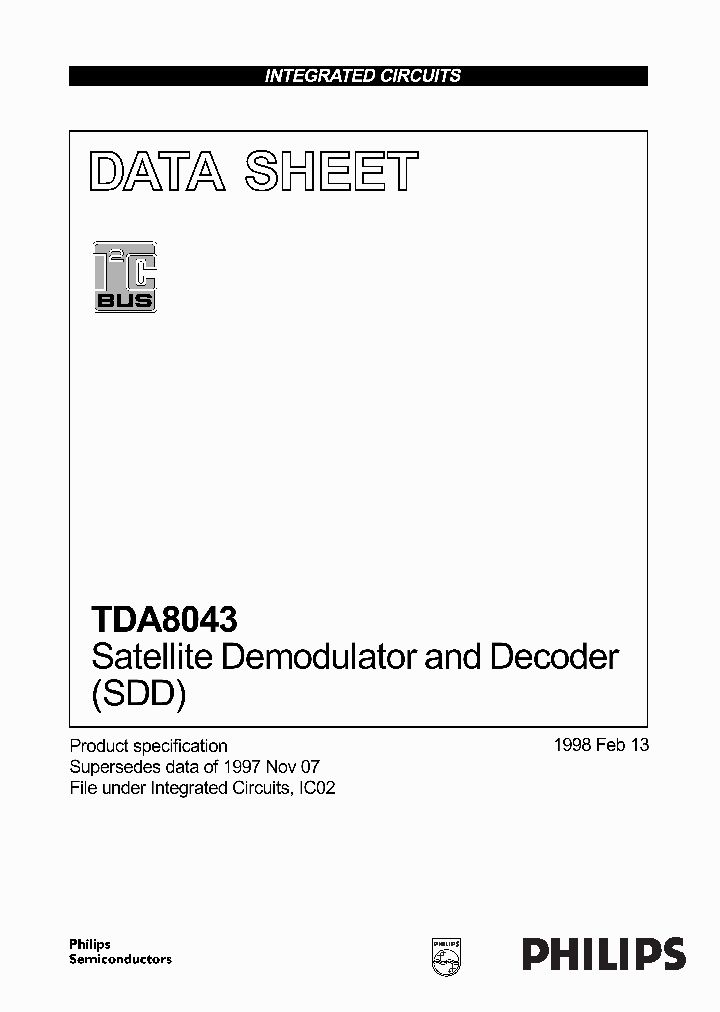 TDA8043_98815.PDF Datasheet
