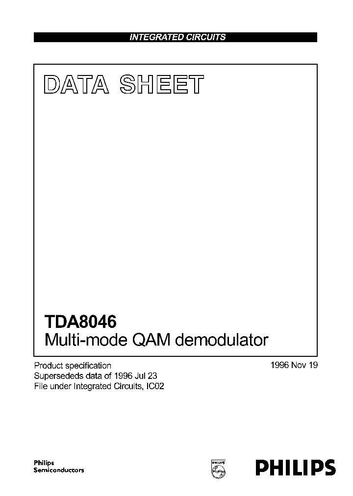 TDA8046_98821.PDF Datasheet