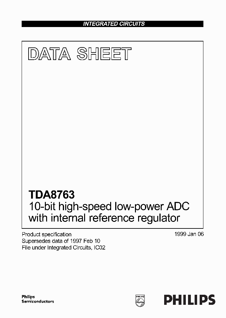 TDA8763_122662.PDF Datasheet