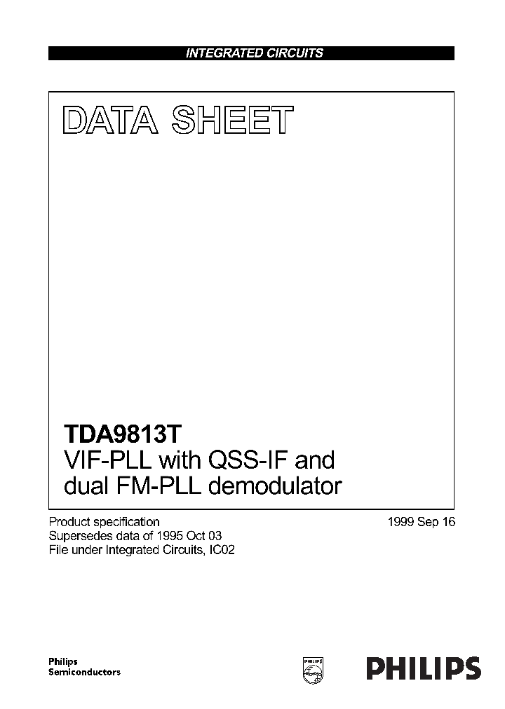TDA9813T_37062.PDF Datasheet