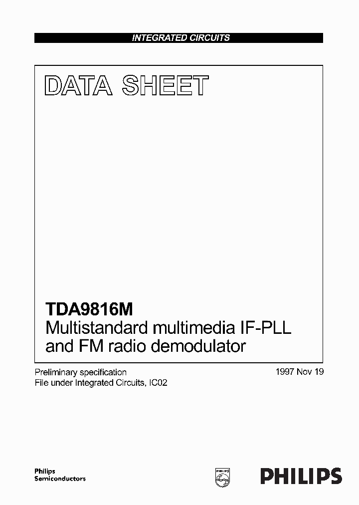 TDA9816M_37066.PDF Datasheet