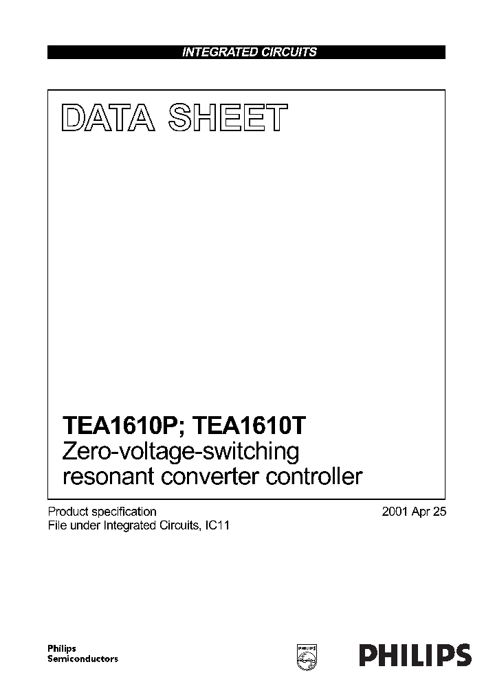 TEA1610T_154220.PDF Datasheet