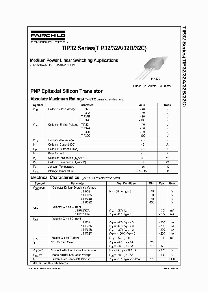 TIP32A_69100.PDF Datasheet