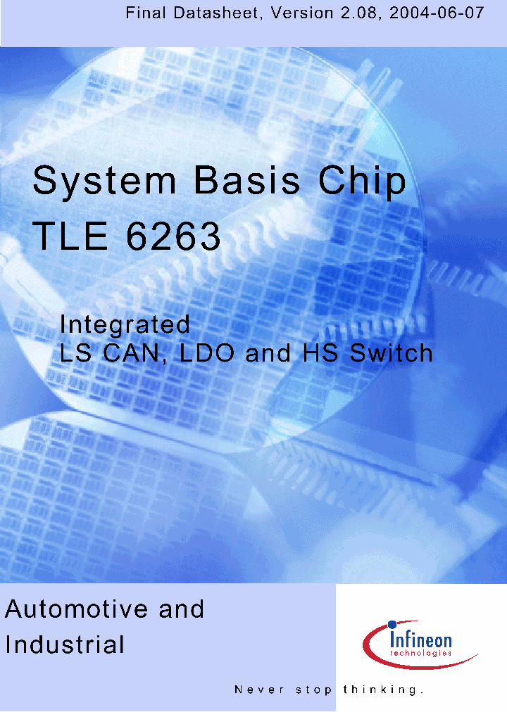 TLE6263_95136.PDF Datasheet