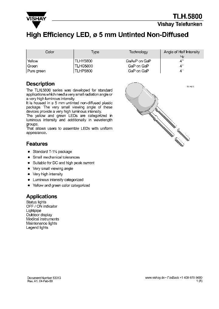 TLHG5800_66838.PDF Datasheet