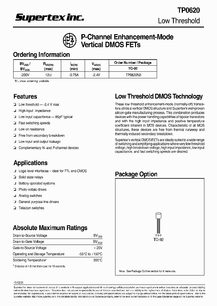 TP0620_64650.PDF Datasheet