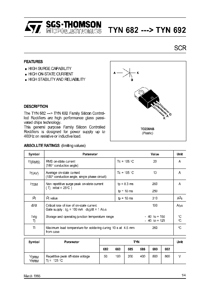 TYN682_61877.PDF Datasheet